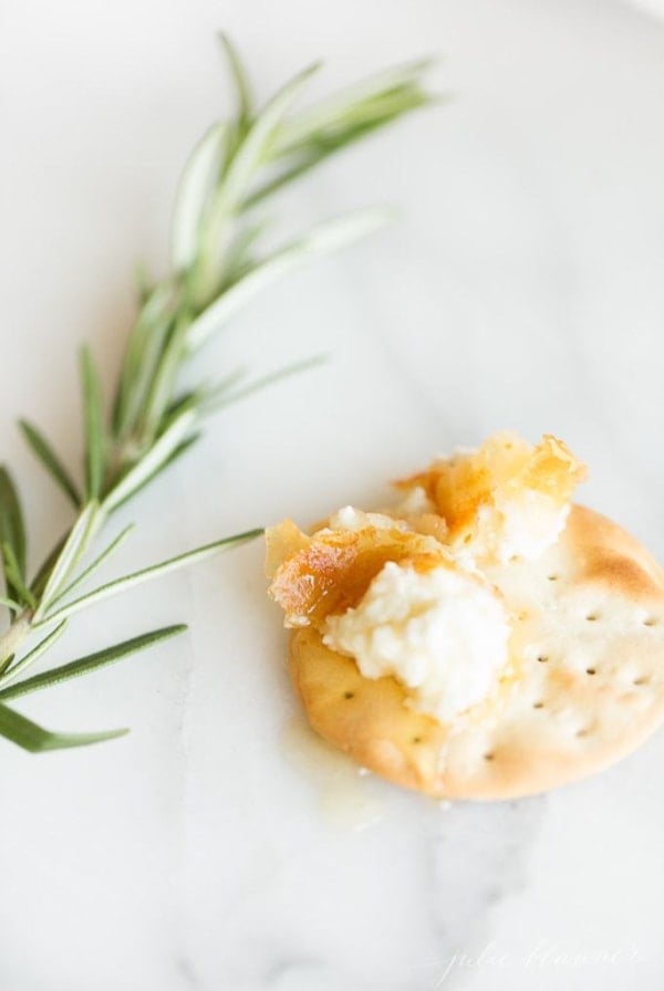 easy baked goat cheese appetizer recipe