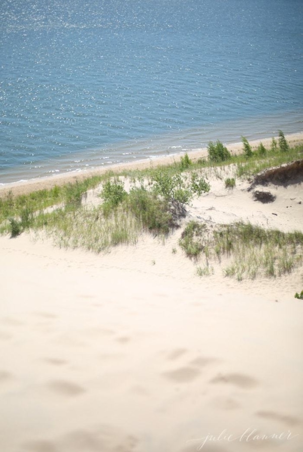 Slide down {then climb} the sand dunes at Silver Lake in West Michigan