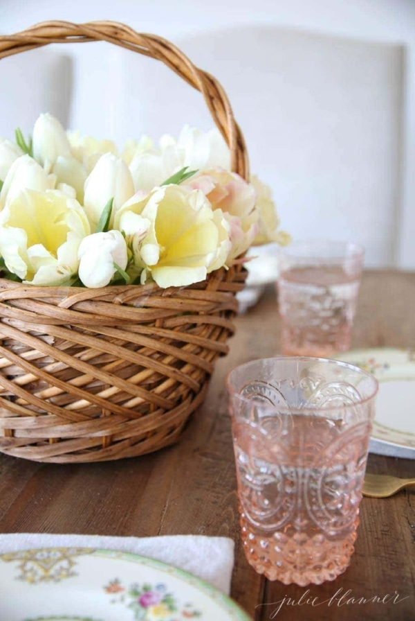 Mother's Day table setting